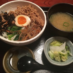 鳥元 - 鳥そぼろ丼 通常750円のところ580円