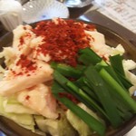 牛もつ鍋　税込850円(2017.06.14)