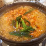 牛もつ鍋　結構良い感じ(2017.06.14)