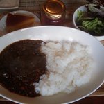 カフェカンパーニュ - 自家製カレーセット　900円　これにコーヒが付きます