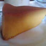 カフェカンパーニュ - カボチャプリン　パッと見、チーズケーキって感じ