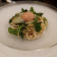 リストランテ ラ チャウ - パスタランチ 1,300円 冷製カルボナーラ