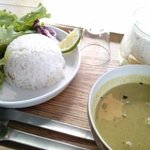 シンシアガーデンカフェ - れんこんカレーセット