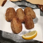 Deep-fried satoimo