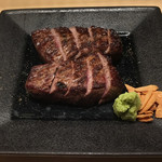 Charcoal grilled wagyu Steak