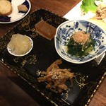 焼鳥 トリビアン - 前菜盛り合わせ