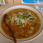 めん屋 笹浪家 - 焼き味噌ラーメン 野菜たっぷりです。