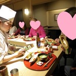 つるとかめ - 料理長がひと手間加える