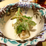 つるとかめ - 白子、竹の子の素揚げ