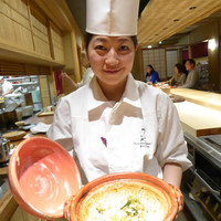 つるとかめ - 炊き込みご飯と料理長
