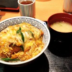 蕎麦 やすたけ - 卵ソースカツ丼❤︎