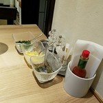 ハシヤ - テーブル周り