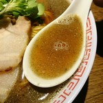 中華そば カリフォルニア - スープ(2017.06)