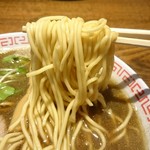 中華そば カリフォルニア - 麺(2017.06)