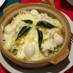 ガラムマサラ - 10.土鍋チーズビリヤニ