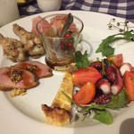 nobu’s - 前菜盛り合わせ　既にいろいろ食べた後