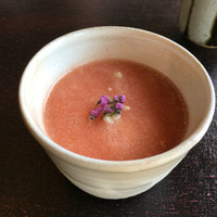 伊勢宮川の里 鄙茅 - とまとのすりおろし