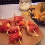 Por Que No - 1706_Por Que No_●Melon con Jamon@50,000Rp(生ハムメロン)