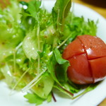 やまめ庵 - 水耕栽培の野菜サラダ