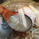 烈志笑魚油 麺香房 三く - 