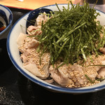 蕎麦とラー油で幸なった。 - 