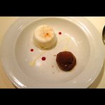 VIA Brianza - パスタメニュー 1000円 のパンナコッタとチョコレートアイス