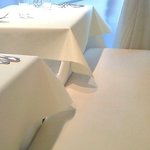 VIA Brianza - 店内のテーブル席の風景です