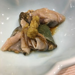 すし乃ふじ田 - あわびの肝。