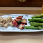 家庭料理 小川 - とりあえずの盛り合わせ