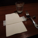 イタリア料理 フィオレンツァ - テーブルセッティング