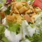 ボーノパスタ 阿見店 - サラダをアップ！