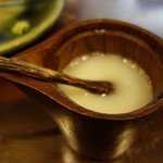 green glass - 蕎麦湯は濃さが選べる