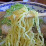 ラーメン長さん - 2017年6月　麺持ち上げ