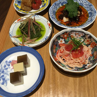 中国菜エスサワダ - 本日の前菜5種盛り合わせ