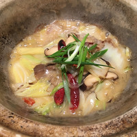 中国菜エスサワダ - 自家製干し肉と春雨の煮込み