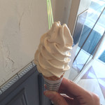 ジェラテリア アクオリーナ - ノッチョーラのジェラートソフト（640円）