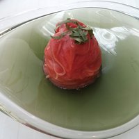 リストランテ・ホンダ - 甘いトマトの冷製カッペリーニ