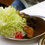 キッチン南海 - カツカレー大盛り