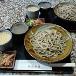 御清水庵 - 「おろしそば」2皿