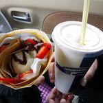 DipperDan Eduriko Ten - ジェラートインいちごチョコ・オレンジジュース