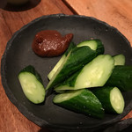 軽井沢 鶏味座 - 冷やし地キュウリ