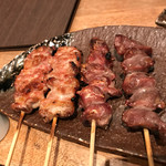 軽井沢 鶏味座 - おいだれ焼鳥盛