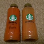 STARBUCKS  COFFEE - グレープフルーツジュース、ガーデンミックスジュースです。(2017年3月)