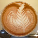 VIA Brianza - パスタメニュー 1000円 のデザインカプチーノ