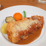 キッチンプラス - ポークチーズカツレツ（ディジョン・マスタードソース）