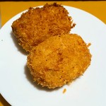 こうひいはうす - 2017/6  トッピングのコロッケ
