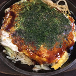 Okonomiyakiteppanizakayadaishou - 肉玉うどん(´∀｀)広島お好み焼き