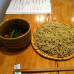 蕎麦 案山子 - 葱汁蕎麦