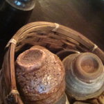 うなぎ屋酒坊・画荘 越後屋 - 選べるおちょこ♪う～～んと、どれがいっかな♪