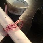 うなぎ屋酒坊・画荘 越後屋 - おちょこケッテイ♪あれ？コレハ？？？